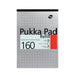 Pukka Pad Notepad Casebound A4 Ruled Cardboard Assorted Perforated 160 Pages 160 Sheets Pack of 3