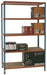 SLINGSBY Boltless Chipboard Shelving Unit 1200 x 400 x 2000mm Orange