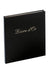 Exacompta Guest Book Cardboard, PU (Polyurethane), PVC (Polyvinyl Chloride) Black 4991E 19.3 (W) x 21.5 (D) x 1.5 (H) cm Pack of 3