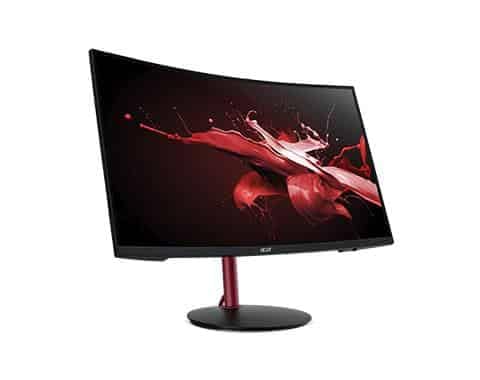 Acer Nitro XZ322QUP 31.5 Inch 2560 x 1440 Pixels WideQuad HD VA Panel FreeSync HDMI DisplayPort Curved Gaming Monitor