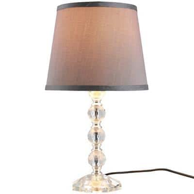 HOMCOM Table Lamp 400 x 230 x 230 mm Grey