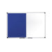 Bi-Office Maya Combi Board Wall Mounted 60 (W) x 40 (H) cm Blue