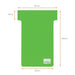 Nobo Size 2 Printable T-Cards Green Pack of 20