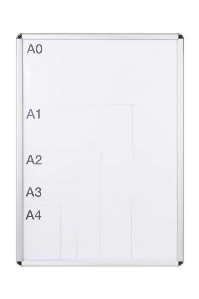 Bi-Office A1 Display Frame Grey VT460415280 62 x 1.2 x 87 cm