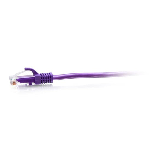 C2G 7ft (2.1m) Cat6a Snagless Unshielded (UTP) Slim Ethernet Network Patch Cable - Purple - Patch cable - RJ-45 (M) to RJ-45 (M) - 2.1 m - 4.8 mm - UTP - CAT 6a - molded, snagless - purple