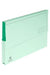 Exacompta Document Wallet 47973E A4 Card Landscape 32.5 (W) x 2.1 (D) x 24.5 (H) cm Green Pack of 180