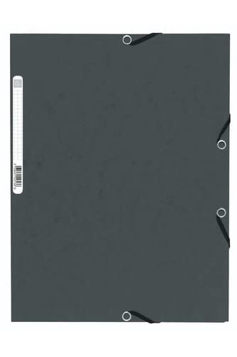 Exacompta 3 Flap Folder 55313E Grey Mottled Pressboard Pack of 50