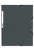 Exacompta 3 Flap Folder 55313E Grey Mottled Pressboard Pack of 50