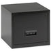 Pierre Henry Steel Filing Cabinet with 1 Lockable Drawer Maxi 400 x 400 x 360 mm Black