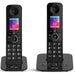 BT Premium Cordless Telephone 90631 Black Twin Handset