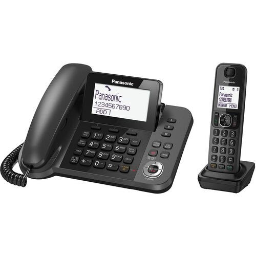 Panasonic KX-TGF320E Digital Cordless Answering System Metallic Black