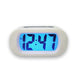 Balance Quartz Alarm Clock Digital White