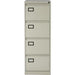 Bisley Filing Cabinet with 4 Lockable Drawers AOC4 470 x 622 x 1321mm Grey