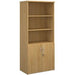 Dams International Combination Unit with Lockable Door and 3 Shelves Universal 800 x 470 x 1790 mm Oak