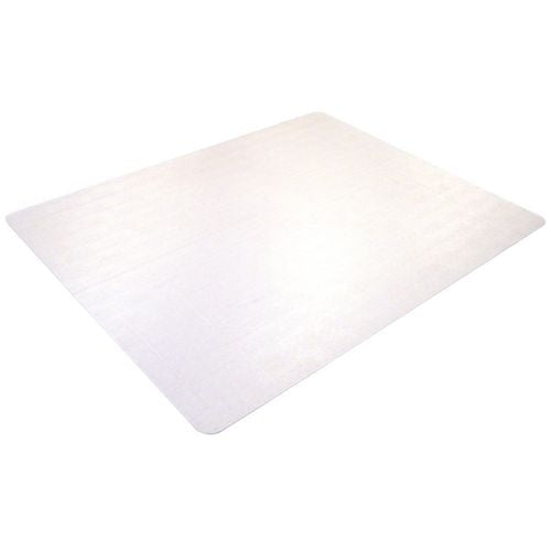 Office Depot Rectangular Chair Mat Carpet Polycarbonate 2.1 mm 130 x 120cm Transparent