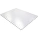 Office Depot Rectangular Chair Mat Hard Floor Polycarbonate 1.5 mm 120 x 90cm Transparent