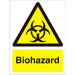 Warning Sign Biohazard Plastic 20 x 15 cm