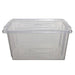 Whitefurze Stack&Store Storage Box 52 L Large Without Lid Transparent 59 x 40 x 29 cm