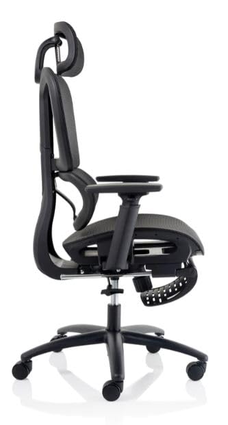 Horizon Executive Mesh Office Chair With Height Adjustable Arms Black - OP000319 -