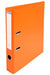 Exacompta PremTouch Lever Arch File A4 50 mm Orange 2 ring 53544E Cardboard, PVC (Polyvinyl Chloride) Portrait Pack of 10