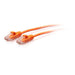 C2G 3ft (0.9m) Cat6a Snagless Unshielded (UTP) Slim Ethernet Network Patch Cable - Orange - Patch cable - RJ-45 (M) to RJ-45 (M) - 90 cm - 4.8 mm - UTP - CAT 6a - molded, snagless - orange