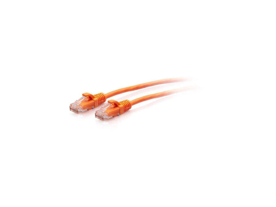 C2G 7ft (2.1m) Cat6a Snagless Unshielded (UTP) Slim Ethernet Network Patch Cable - Orange - Patch cable - RJ-45 (M) to RJ-45 (M) - 2.1 m - 4.8 mm - UTP - CAT 6a - molded, snagless - orange