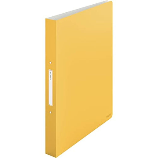 Leitz Ringbinder Cosy A4 PP 2RR 25mm Warm Yellow PK10 - 42380019