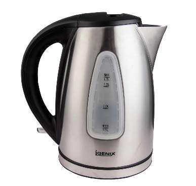 igenix Electric Kettle 1.7 L Silver 3000 W