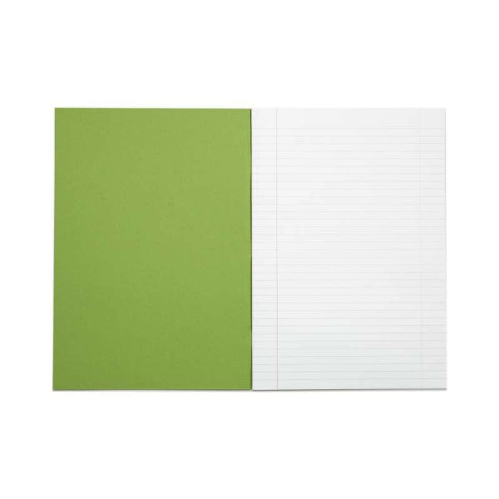 Rhino A4 Exercise Book 80 Page Ruled F8M Light Green (Pack 50) - VEX668-1205-4