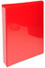 Exacompta Presentation Ring Binder Polypropylene A4+ 4 ring 25 mm Red Pack of 10