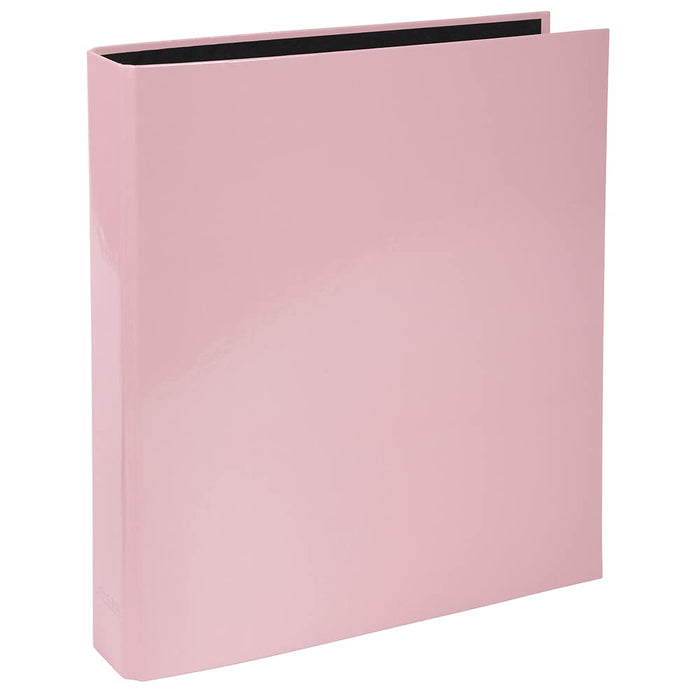 Exacompta Ring Binder 2 Rings 25mm Plastic Coated A4 Pink