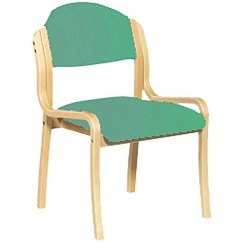 Nautilus Designs Conference Chair Dpa2070/Be/Aq Non Height Adjustable Aqua Beech