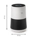 WINIX Zero Compact Air Purifier 241 mm x 370 mmx 241 mm