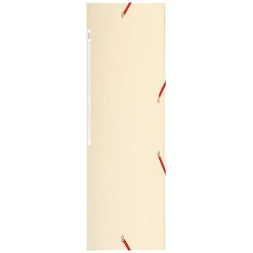 Exacompta 3 Flap Folder 17104H A4 Ivory 425gsm Pressboard 24x32cm Pack of 25