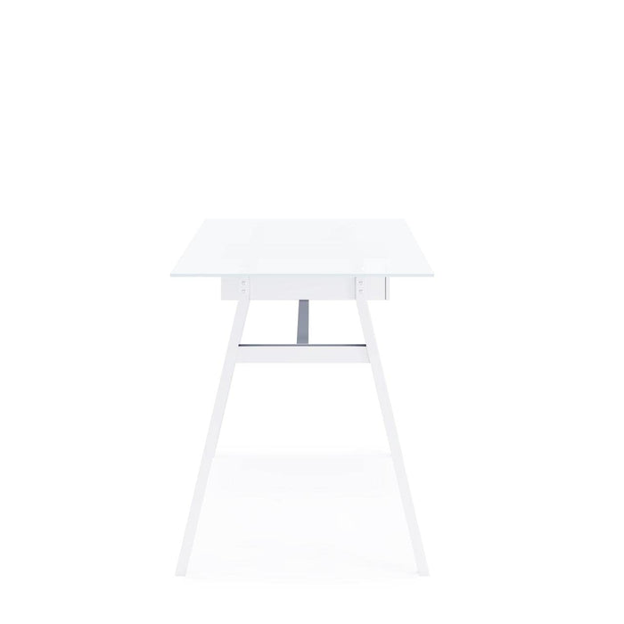 Alphason Desks AW21928WHT White 1,400 (W) x 650 (D) x 760 (H) mm