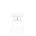 Alphason Desks AW21928WHT White 1,400 (W) x 650 (D) x 760 (H) mm