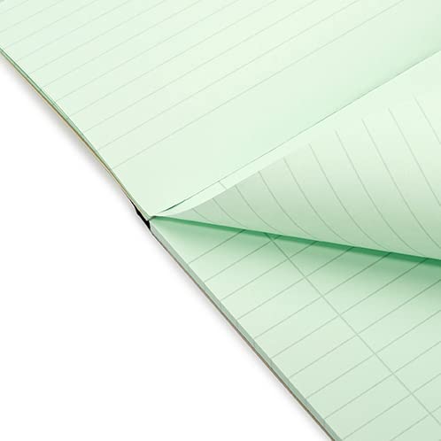 Rhino A4 Special Refill Pad 50 Leaf Feint Ruled 8mm With Margin Green Tinted Paper (Pack 6) - HAGFM-0