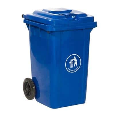 GPC Wheeled Bin LWB80Y_BLUE 80 L 78 x 54 x 47 cm Blue