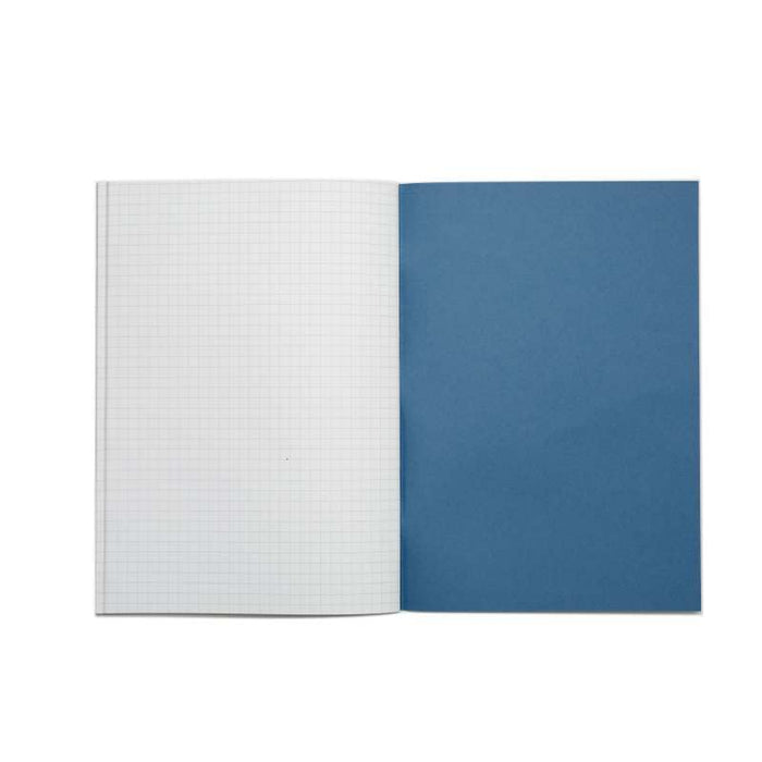 Rhino A4 Exercise Book 64 Page 7mm Squared Light Blue (Pack 50) - VEX677-4385-8