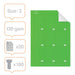 Nobo Size 2 Printable T-Cards Green Pack of 20