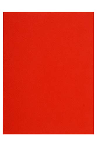 Exacompta Flash Square Cut Folder 160012E A4 Manila 24 (W) x 32 (H) cm Red Pack of 500