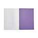 Rhino A4 Exercise Book 32 Page 20mm Squared Purple (Pack 100) - VDU014-300-0