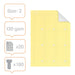 Printable T-Cards Yellow Pack of 20