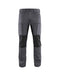 BLÅKLÄDER Trousers 14591845 Cotton, PL (Polyester) Mid Grey, Black Size 41S