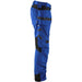 BLÅKLÄDER Trousers 15551860 Cotton, PL (Polyester) Black, Cornflower Blue Size 33L