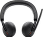 Dell Wireless Headset WL3024 - Headset - on-ear - vertical - Bluetooth - wireless - Zoom Certified, Certified for Microsoft Teams