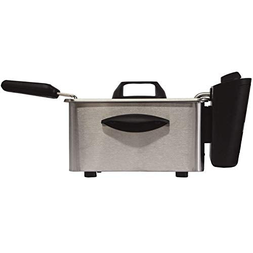 igenix Mini Fryer Stainless Steel IG8015 1500W 1.5L Silver