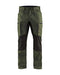 BLÅKLÄDER Trousers 14591845 Cotton, PL (Polyester) Army Green, Black Size 44R