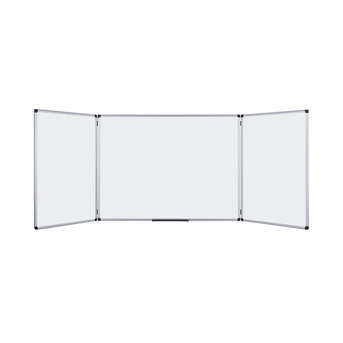 Bi-Office Folding Whiteboard Magnetic Lacquered Steel Double 90 (W) x 60 (H) cm