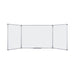 Bi-Office Folding Whiteboard Magnetic Lacquered Steel Double 90 (W) x 60 (H) cm